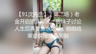 【91沈先生】（第二场）老金开启撩妹模式，跟妹子讨论人生后再度鱼水之欢，啪啪结束提供按摩真周到