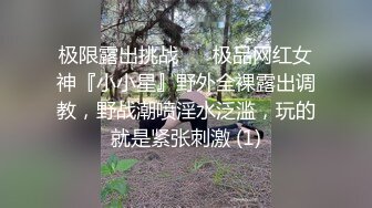 极限露出挑战 ❤️极品网红女神『小小星』野外全裸露出调教，野战潮喷淫水泛滥，玩的就是紧张刺激 (1)