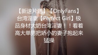 【新速片遞】【OnlyFans】台湾淫妻【Perfect Girl】极品身材大奶台湾淫妻！！看着高大单男把娇小的妻子抱起来猛操