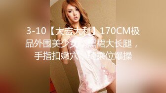 3-10【大吉大利】170CM极品外围美少女，黑裙大长腿，手指扣嫩穴，骑乘位爆操