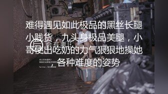 难得遇见如此极品的黑丝长腿小贱货，九头身极品美腿，小哥使出吃奶的力气狠狠地操她，各种难度的姿势