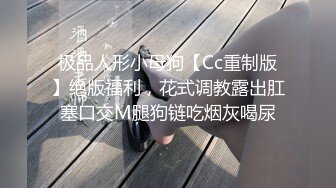 极品人形小母狗【Cc重制版】绝版福利，花式调教露出肛塞口交M腿狗链吃烟灰喝尿