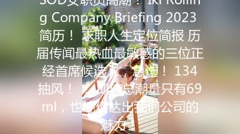 SOD女职员高潮！ Iki Rolling Company Briefing 2023 简历！ 求职人生定位简报 历届传闻最热血最敏感的三位正经首席候选人，急选！ 134抽风！ ！ 即使总潮量只有69ml，也能传达出我们公司的魅力！